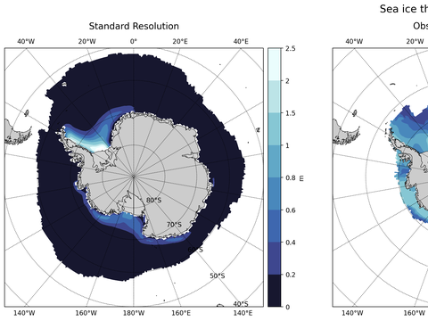 Southern-Hemisphere Sea-Ice Thickness